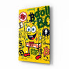 Crypto SpongeBob Glass Wall Art || Designer Collection by Insigneart USA