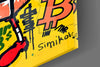 Crypto SpongeBob Glass Wall Art || Designer Collection by Insigneart USA