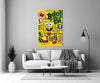 Crypto SpongeBob Glass Wall Art || Designer Collection by Insigneart USA