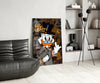 The Rebel Face of Scrooge Glass Wall Art || Designer Collection by Insigneart USA