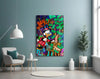 Scrooge's Cash Harvest Glass Wall Art || Designer Collection by Insigneart USA