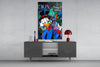 The Luxury Rebel Scrooge Glass Wall Art || Designer Collection by Insigneart USA