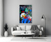 The Luxury Rebel Scrooge Glass Wall Art || Designer Collection by Insigneart USA