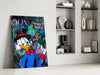 The Luxury Rebel Scrooge Glass Wall Art || Designer Collection by Insigneart USA