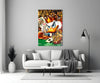 Scrooge King of Poker Glass Wall Art || Designer Collection by Insigneart USA