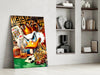 Scrooge King of Poker Glass Wall Art || Designer Collection by Insigneart USA