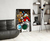 Scrooge's Money Laundering Glass Wall Art || Designer Collection by Insigneart USA