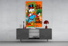 Hermes' Scrooge Glass Wall Art || Designer Collection by Insigneart USA