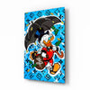 Scrooge's Money Rain Glass Wall Art || Designer Collection by Insigneart USA