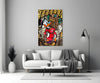 Unpretentious Luxury and Labor Glass Wall Art || Designer Collection by Insigneart USA
