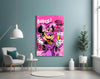 Minnie and Champagne Glass Wall Art || Designer Collection by Insigneart USA