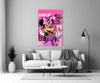 Minnie and Champagne Glass Wall Art || Designer Collection by Insigneart USA