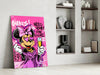 Minnie and Champagne Glass Wall Art || Designer Collection by Insigneart USA