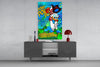 Donald the Money Man Glass Wall Art || Designer Collection by Insigneart USA