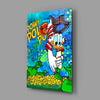 Donald the Money Man Glass Wall Art || Designer Collection by Insigneart USA
