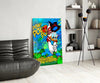 Donald the Money Man Glass Wall Art || Designer Collection by Insigneart USA