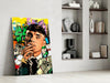 Tommy Shelby Money and Power Glass Wall Art || Designer Collection by Insigneart USA