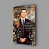 The Wolf of Wall Street Glass Wall Art || Designer Collection by Insigneart USA
