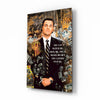 The Wolf of Wall Street Glass Wall Art || Designer Collection by Insigneart USA