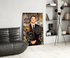 The Wolf of Wall Street Glass Wall Art || Designer Collection by Insigneart USA