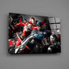 Avengers War Glass Wall Art || Designer Collection by Insigneart USA