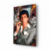 Scarface Tony Montana Glass Wall Art || Designer Collection by Insigneart USA