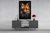 Eyes of the Fox Glass Wall Art || Designer Collection by Insigneart USA