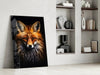 Eyes of the Fox Glass Wall Art || Designer Collection by Insigneart USA