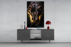 The Hunter in the Eyes Glass Wall Art || Designer Collection by Insigneart USA