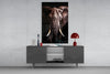 The Wise Look of the Elephant Glass Wall Art || Designer Collection by Insigneart USA