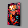 Naruto Portrait of Energy Glass Wall Art || Designer Collection by Insigneart USA