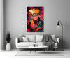 Naruto Portrait of Energy Glass Wall Art || Designer Collection by Insigneart USA