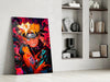 Naruto Portrait of Energy Glass Wall Art || Designer Collection by Insigneart USA