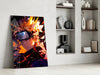 Naruto Flame Energy Glass Wall Art || Designer Collection by Insigneart USA