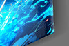 Luffy Blue Lightning Glass Wall Art || Designer Collection by Insigneart USA