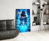 Luffy Blue Lightning Glass Wall Art || Designer Collection by Insigneart USA