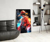 Luffy Mysterious Power Glass Wall Art || Designer Collection by Insigneart USA