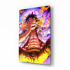 Luffy Flame of Joy Glass Wall Art || Designer Collection by Insigneart USA