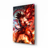 Goku Dragon Power Glass Wall Art || Designer Collection by Insigneart USA