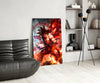 Goku Dragon Power Glass Wall Art || Designer Collection by Insigneart USA