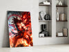 Goku Dragon Power Glass Wall Art || Designer Collection by Insigneart USA
