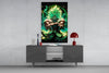 Legendary Super Saiyan Broly Glass Wall Art || Designer Collection by Insigneart USA