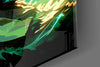 Legendary Super Saiyan Broly Glass Wall Art || Designer Collection by Insigneart USA