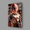 Vegeta: Saiyan Prince Glass Wall Art || Designer Collection by Insigneart USA