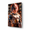 Vegeta: Saiyan Prince Glass Wall Art || Designer Collection by Insigneart USA