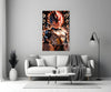 Vegeta: Saiyan Prince Glass Wall Art || Designer Collection by Insigneart USA