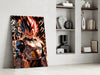 Vegeta: Saiyan Prince Glass Wall Art || Designer Collection by Insigneart USA