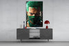 Swordsman Zoro Glass Wall Art || Designer Collection by Insigneart USA