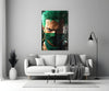 Swordsman Zoro Glass Wall Art || Designer Collection by Insigneart USA