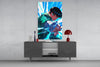 Fist Power Rock Lee Glass Wall Art || Designer Collection by Insigneart USA